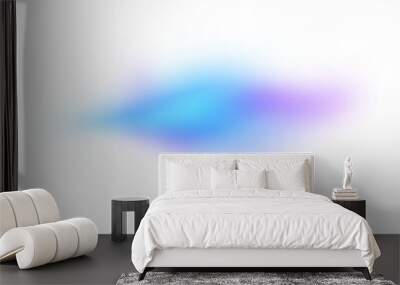 Blue and Purple Light Leak Blur Illustration Wall mural