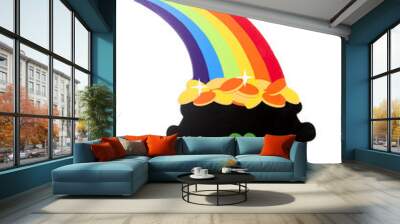 At the End of the Rainbow Wall mural