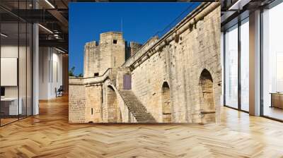 Medieval Walls in Aigues-Mortes Wall mural