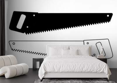 Hand Saw  Wall mural