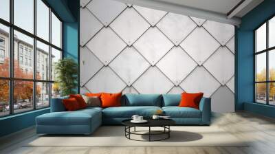 Metal wall shapes Wall mural