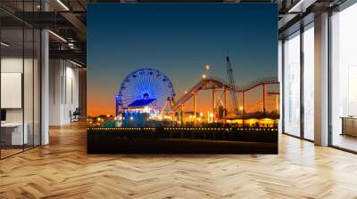 Santa Monica Pier Wall mural