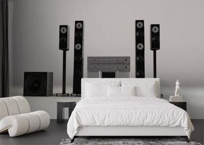 Audio System Wall mural