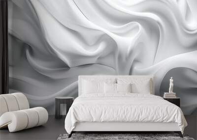 Light white backgrounds abstract pattern. Wall mural