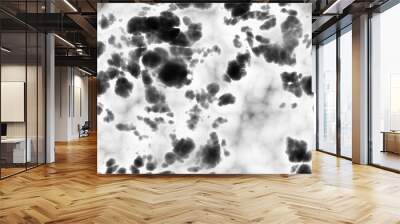 Monochrome Tie-Dyed Effect Textured Pattern Wall mural