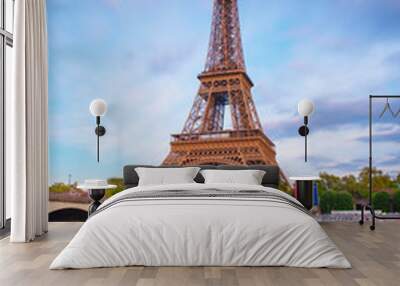 eiffel tower in paris Wall mural