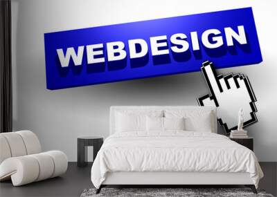 webdesign Wall mural