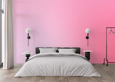 blurred soft pink gradient colorful light shade background Wall mural