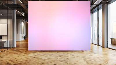 blurred soft pink gradient colorful light shade background Wall mural