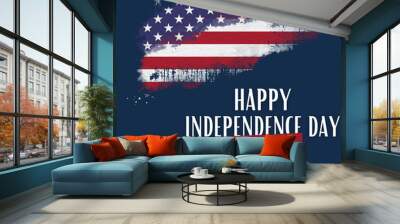 Celebrate American Independence Day with Pride and Patriotism Wall mural