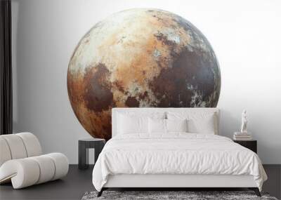 New Horizons clipart, element, 3D illustration, realistic, isolated on white background Wall mural