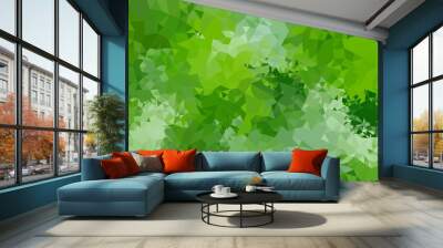 abstract green background Wall mural