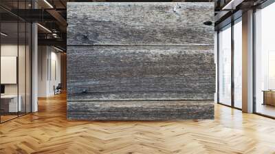 texture of old wooden wall Wall mural