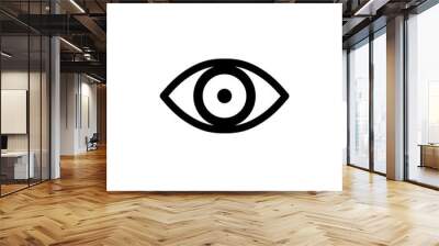 Eye icon  Wall mural