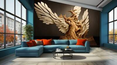 sculpture Wall mural