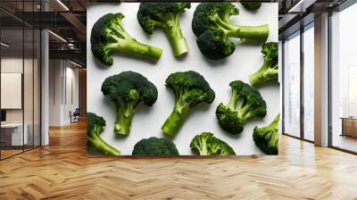 Close up broccoli  Wall mural