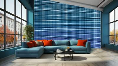 abstract blue background Wall mural