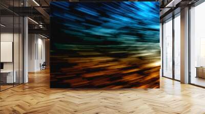 abstract colorful background with motion blur Wall mural