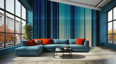 abstract striped background Wall mural