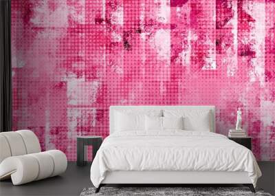 pink abstract background Wall mural