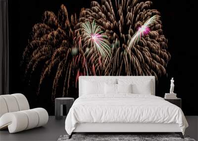 Fireworks Wall mural