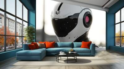 AI-powered robotic companion with advanced intelligence, ultra-realistic, high resolution, Wall mural