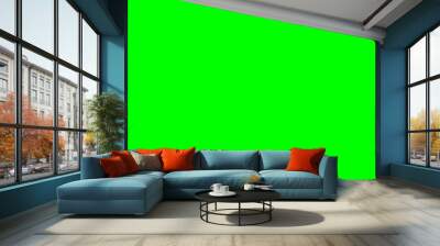 Background of Green Screen with 4K Size Wall mural