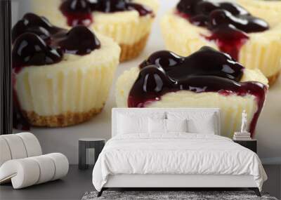 Blueberry Cheesecake Wall mural