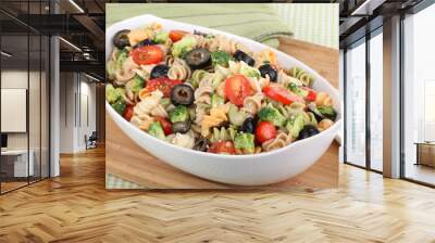 bowl of pasta salad Wall mural