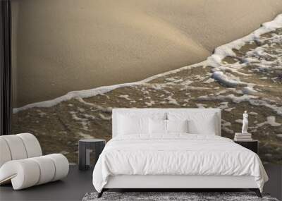 sea and sand background  Wall mural