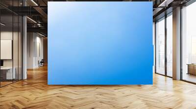 blue sky background Wall mural