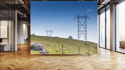 Norwegian Transmission Tower Wall mural