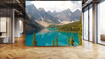 Rocky Mountain Lake Wall mural