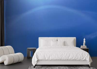 blue abstract background Wall mural