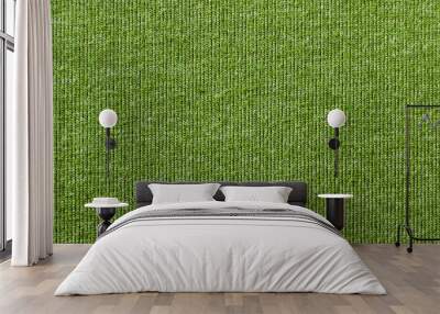 green fabric texture Wall mural