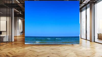 Waves rolling in on the beach at Sauble Beach Wall mural