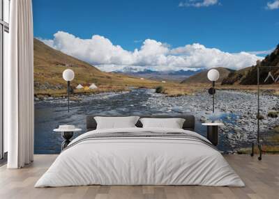 Beautiful natural scenery of Tibet Wall mural