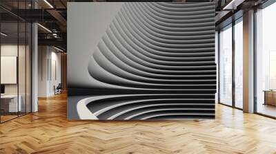 Abstract architecture Wall mural