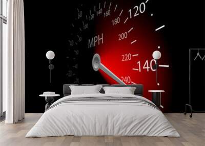 speedometer Wall mural