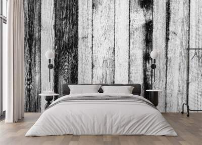 Wooden texture with scratches and cracks. It can be used as a background Wall mural