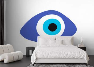 fatima eye doodle icon, vector illustration Wall mural