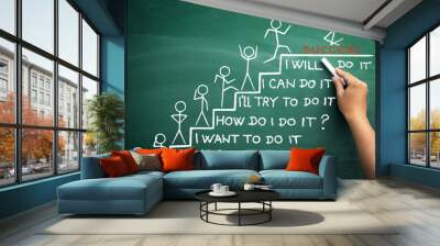 believe in yourself Wall mural