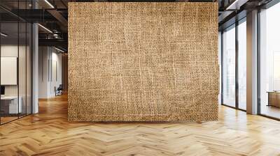 Burlap Texture Wall mural