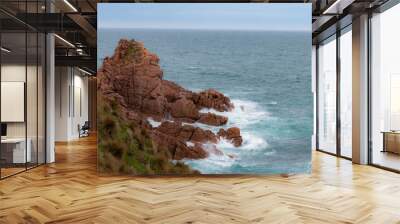 Nature and landscape view at a seashore Wall mural