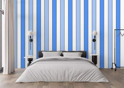 Seamless vertical Multitrack stripes pattern vector Wall mural