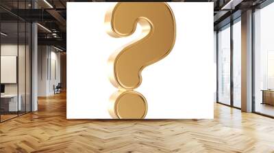 3d Icon Question mark Wall mural