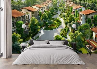 Urban Green Design Principles Wall mural