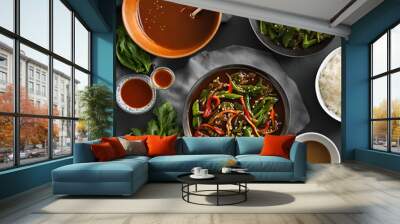 meal Wall mural