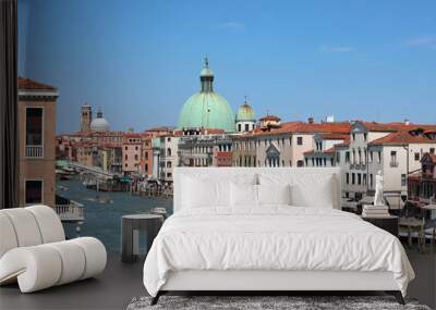 Venice view and the Grand Canal Wall mural