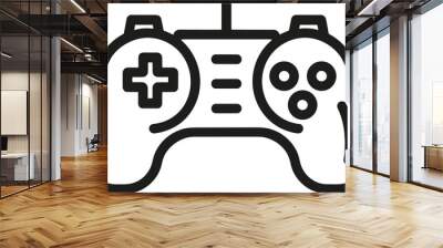 gamepad controller icon Wall mural